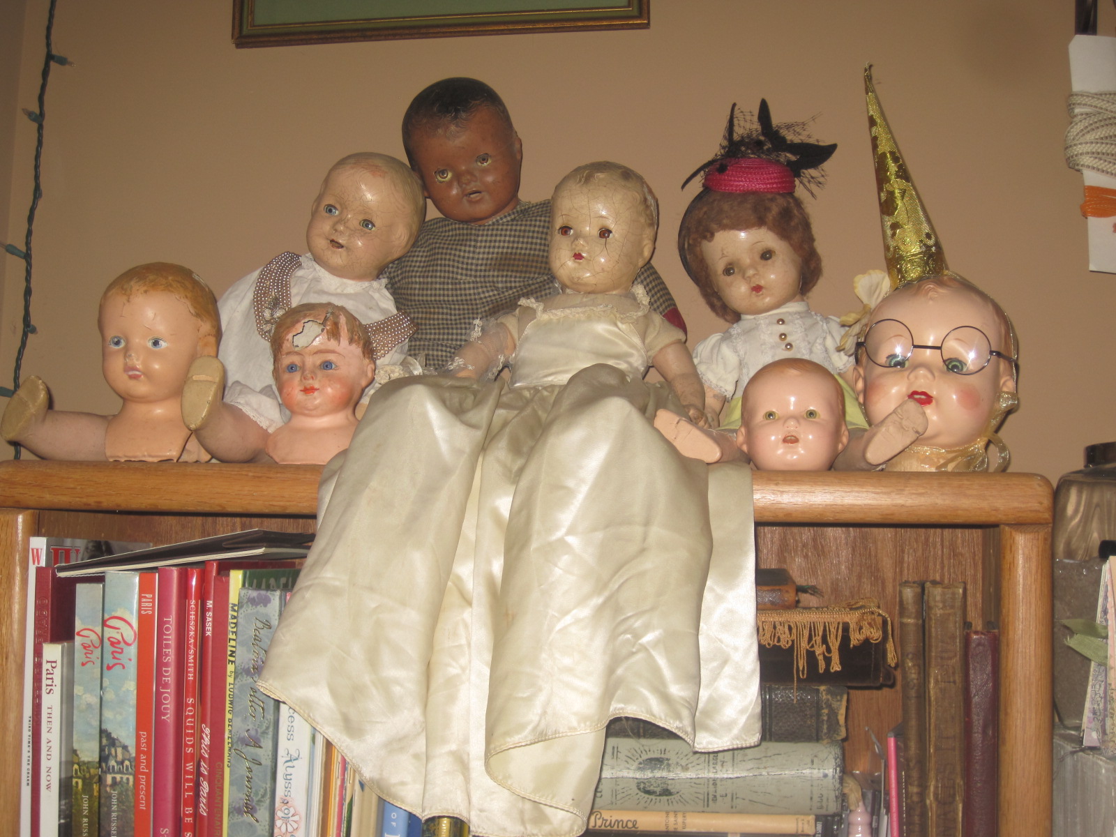 dolls that stand in the corner