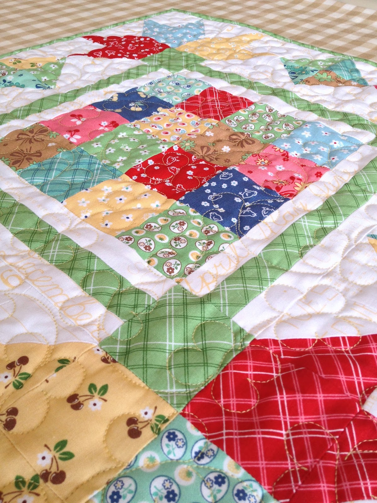 Carried Away Quilting Picking Petals in Calico Days!