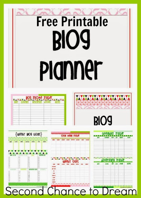 Blog+Planner 11 FREE Organizational Printables 32