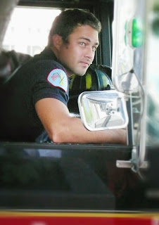 Hello Taylor! CHICAGO FIRE'S Taylor Kinney filming today in Chicago.