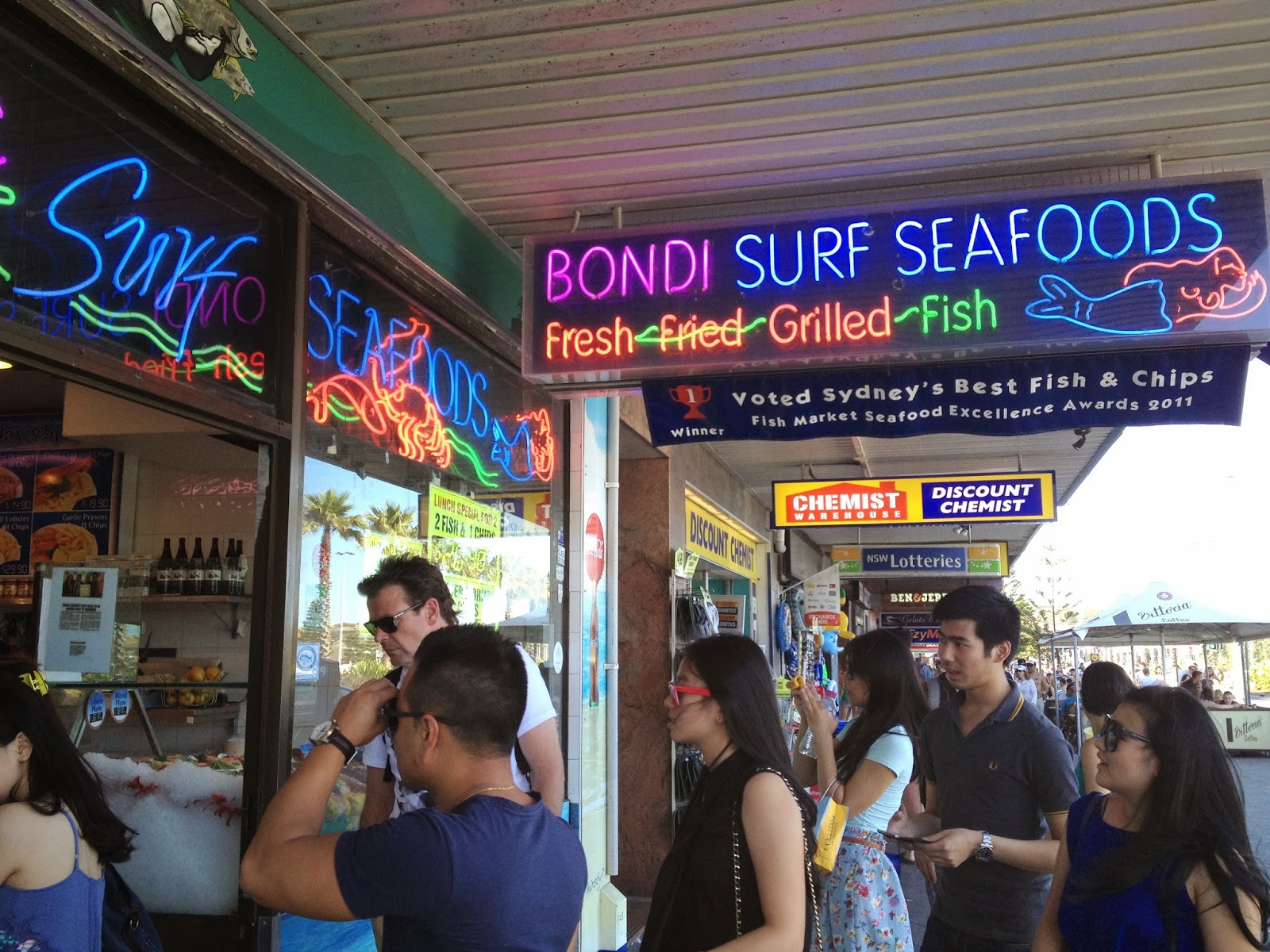 Sweet Lovely Journey The Famous Deep Fried Mars Bar at Bondi Beach