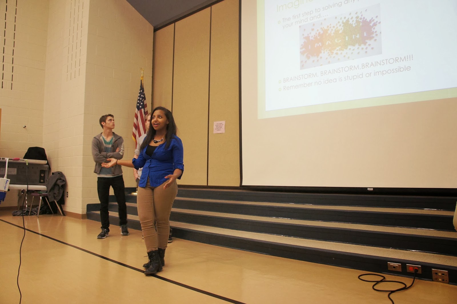 Harmon Middle School Visit Technical Difficulties FRC 4085