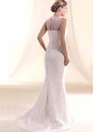 Os vestidos de noiva com renda vestidos de noiva para o dia. Os vestidos de noiva com renda
