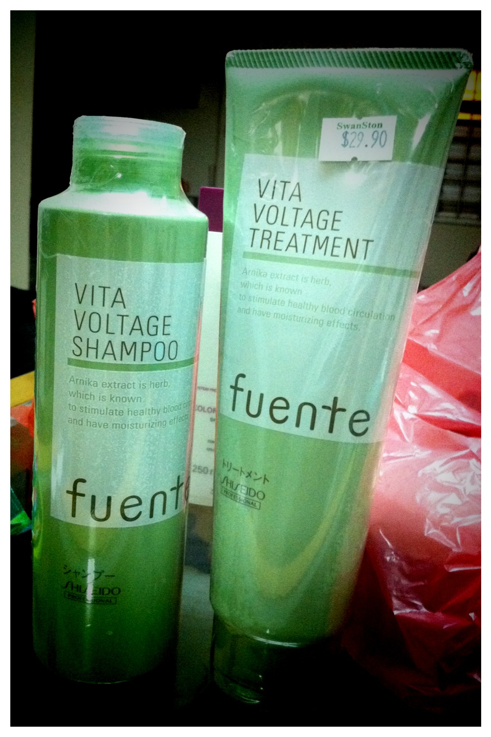 My Beauty Secrets Shiseido Professional Fuente Vita Voltage Shampoo Treatment