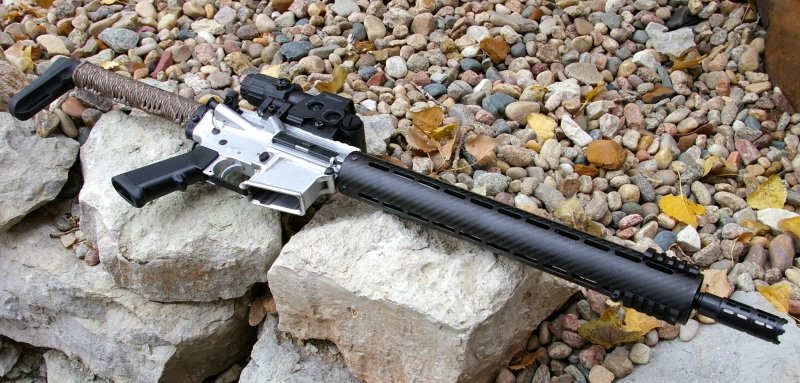 ap custom ar15 carbon fiber handguard review