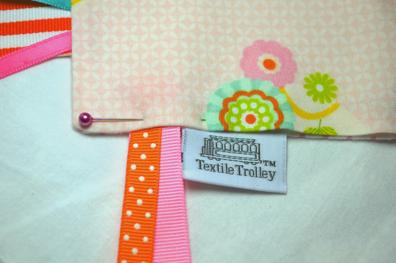 TEXTILE TROLLEY Tutorial How to make a Tag Blanket / Lovie / Security
