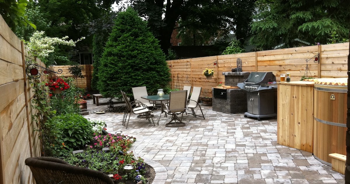 Paradise views Landscaping Toronto backyard landscape design build project