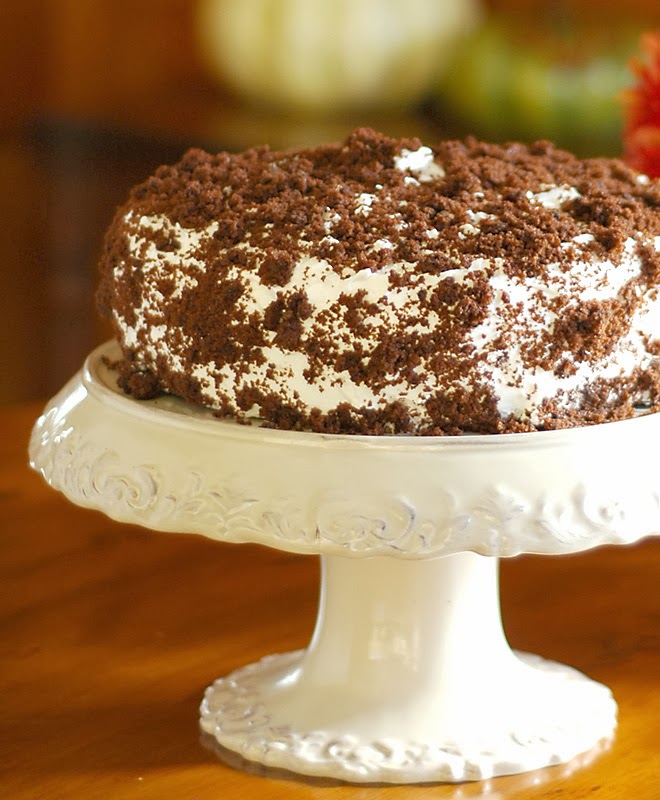 Savoring Time in the Kitchen RIP Devil's Food White Out Cake (Dorie Greenspan)