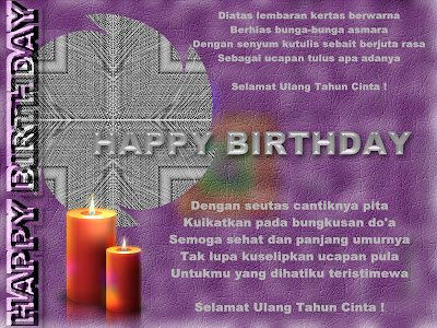 Ucapan Ultah  Sms Ucapan Selamat Ulang Tahun Keren