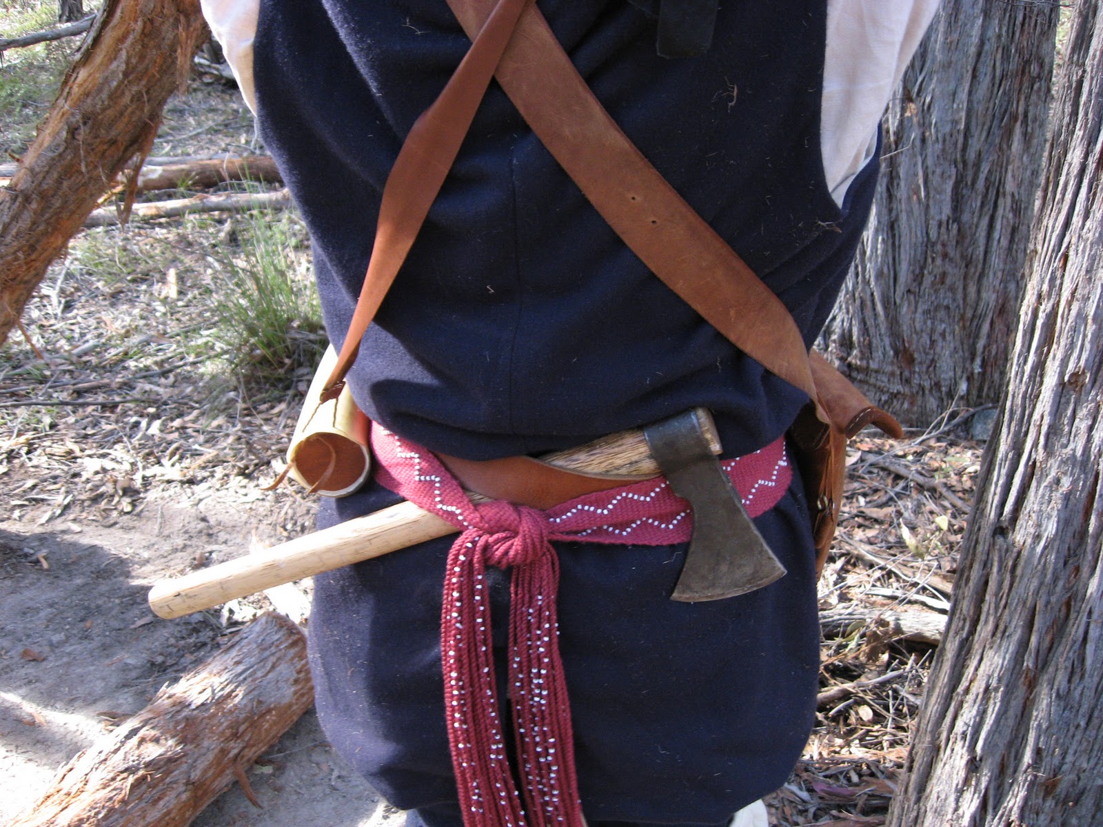 A Woodsrunner's Diary Carrying The Tomahawk[trade axe].