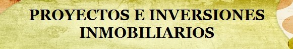 PROYECTOS E INVERSIONES INMOBILIARIOS