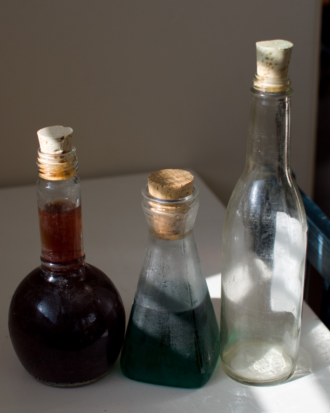 Tutorial Aging glass jars