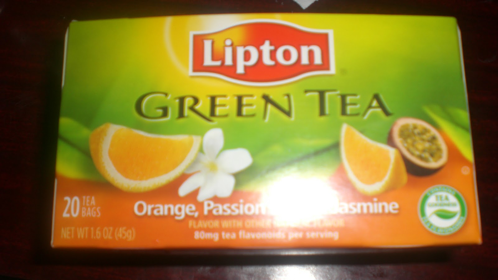 Cotton Candy Fro Lipton Green Tea Orange, Passionfruit, and Jasmine