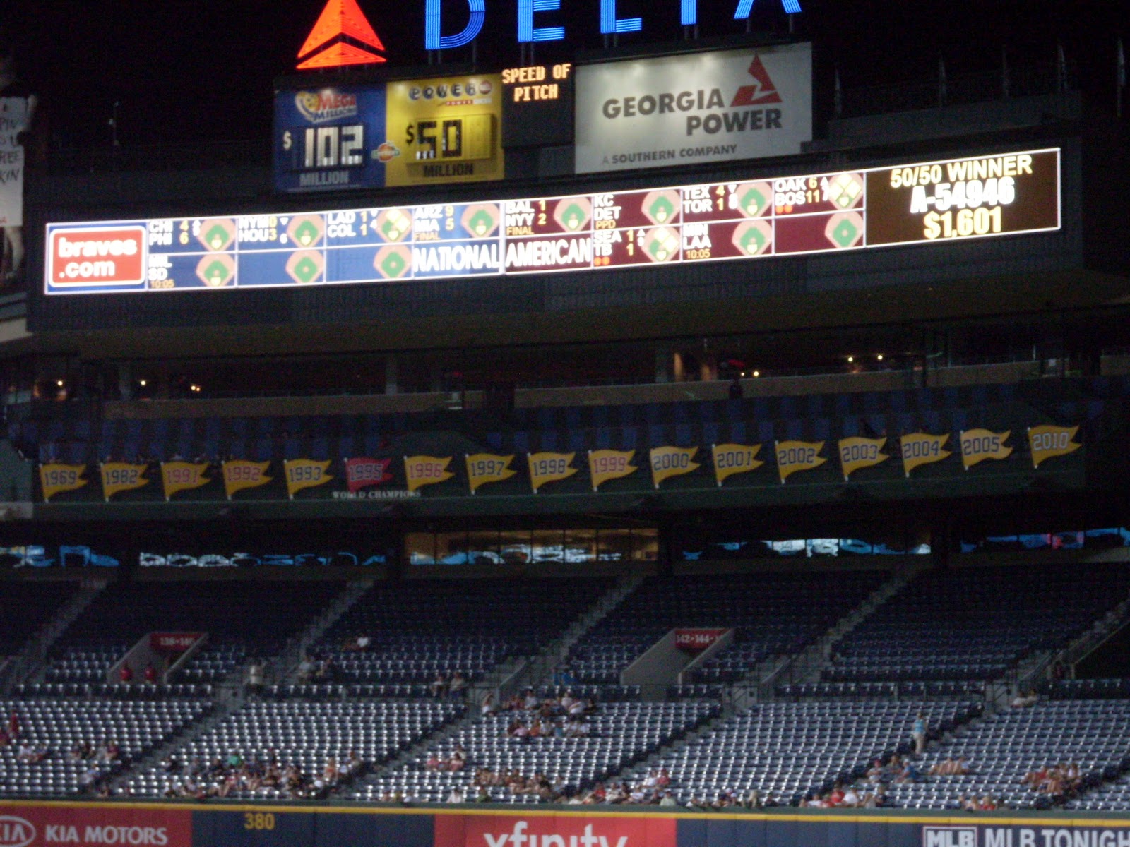 Braves/Pirates game 43012