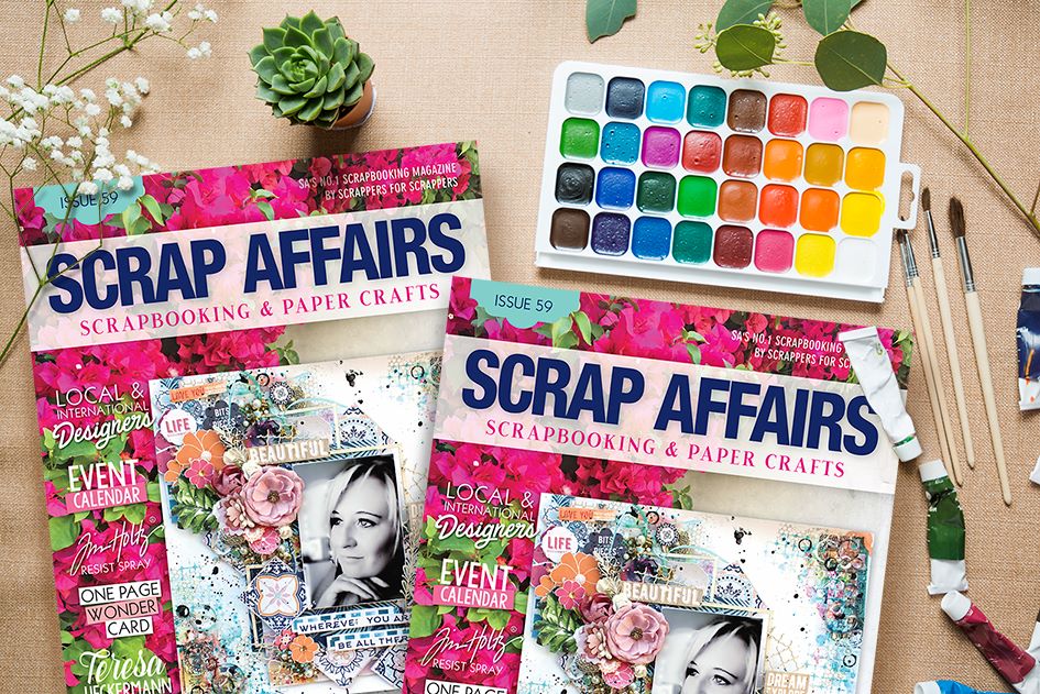 I have been published in Scrap Affairs