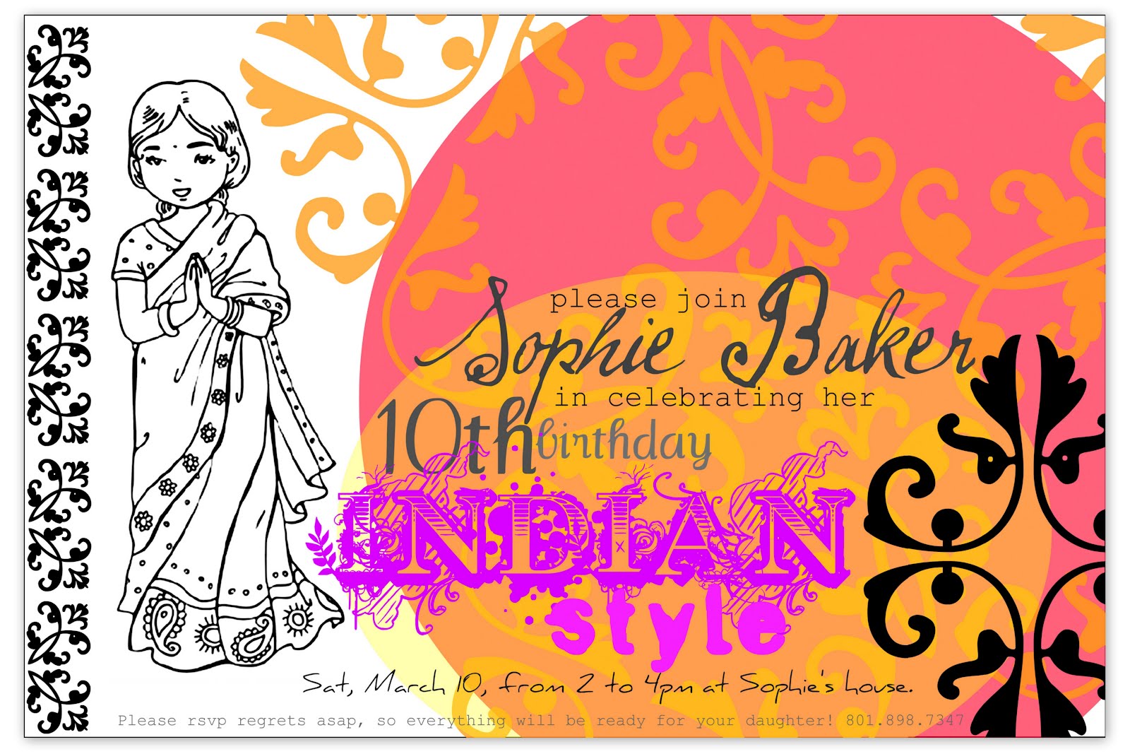 Indian Cultural Invitation Clipart Pictures