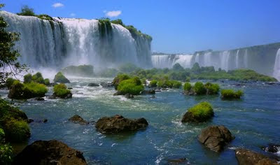 Iguaz=C3=BA Falls in South America
