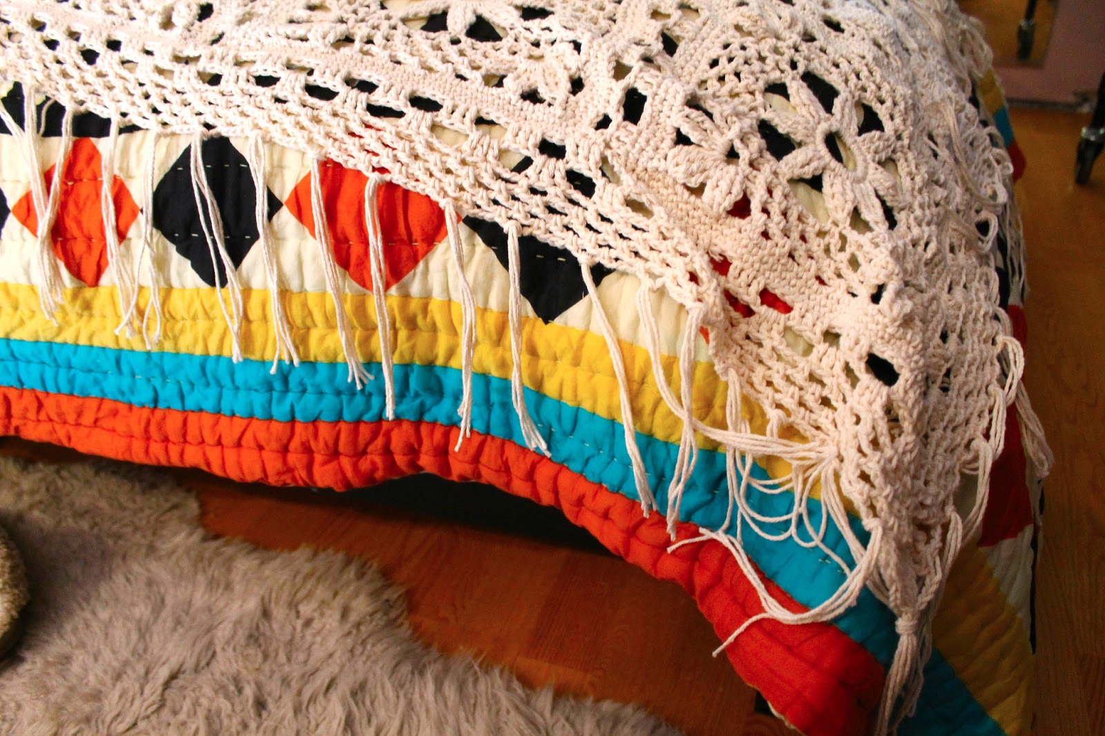 Sans Limites Crochet Blanket DIY