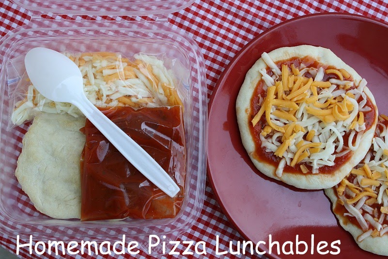 Mommy's Kitchen Recipes From my Texas Kitchen DIY Pizza Lunchables