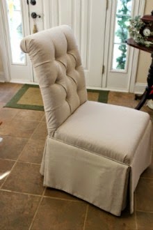 How to Diamond Tuft Upholster a Chair