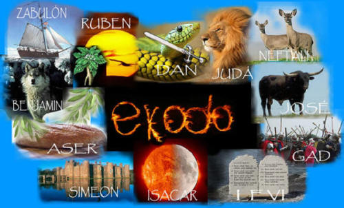 las 12 tribus de israel