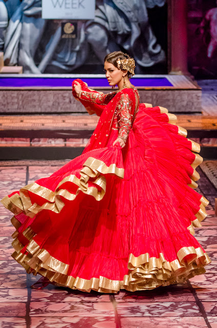 Suneet Varma India Bridal Fashion Week 2013 The Golden Bracelet Sahar Biniyaz