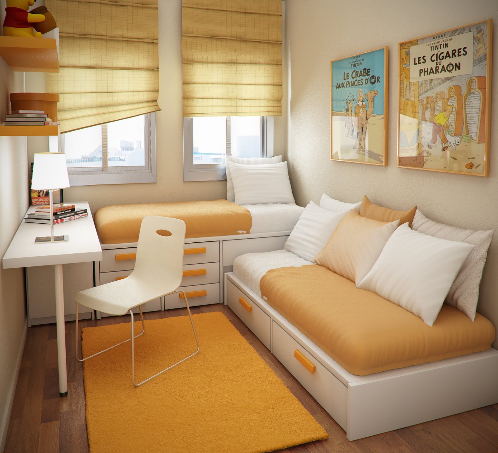 Home Decoration Design: Minimalist Interior Design Ideas for Small Bedroom