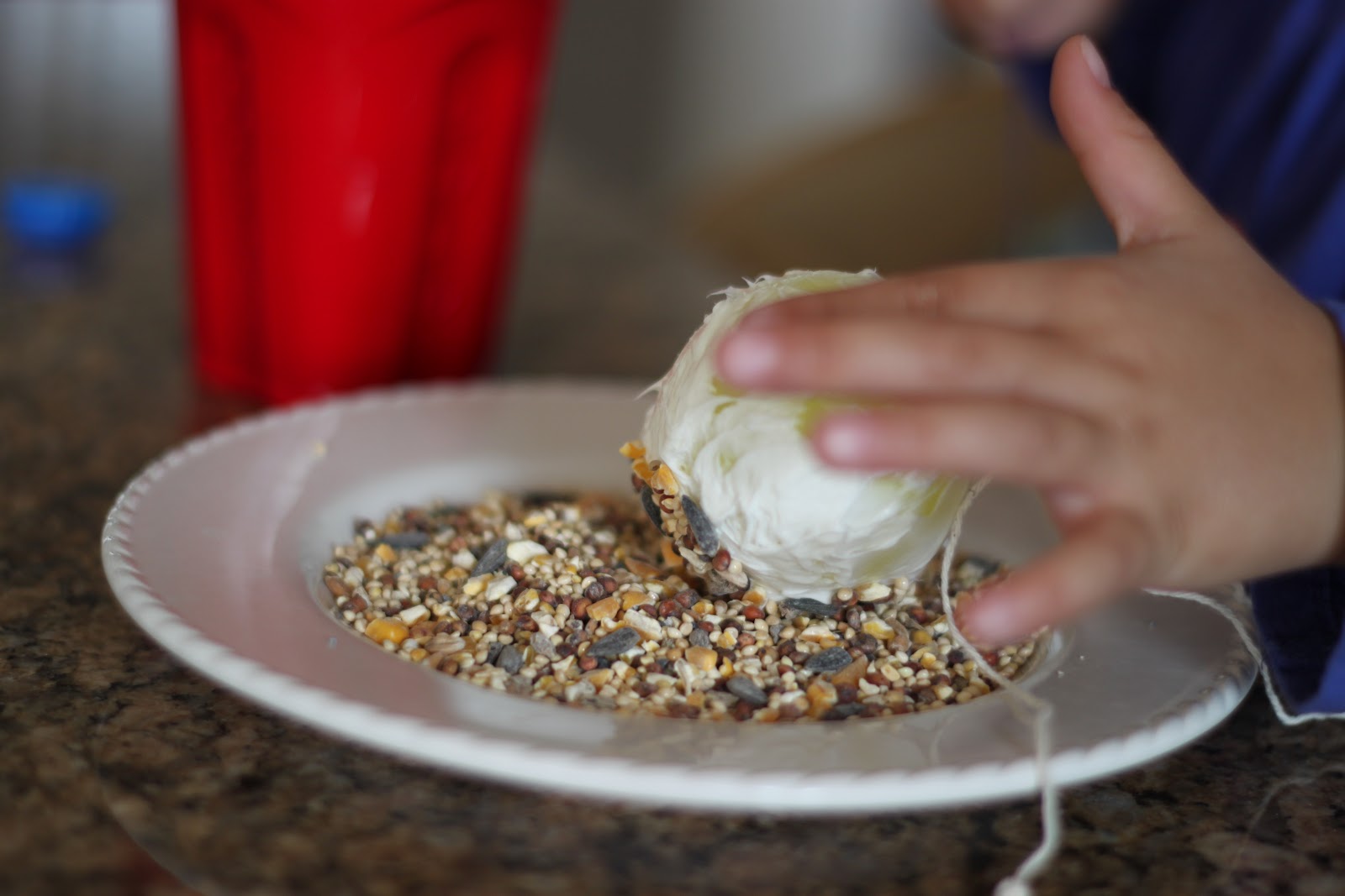 Playing House Easter Egg Bird Feeders