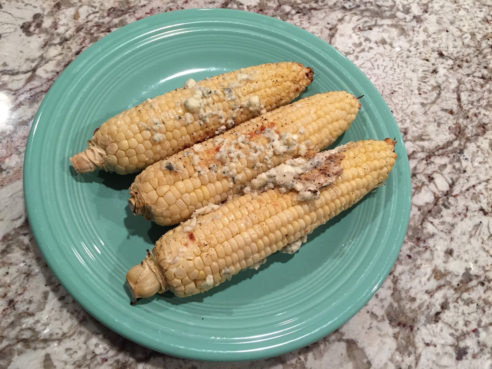 Hot Dinner Happy Home Blue Cheese Corn on the Cob