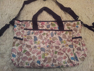 nappy bag, baby changing bag, little bird nappy bag