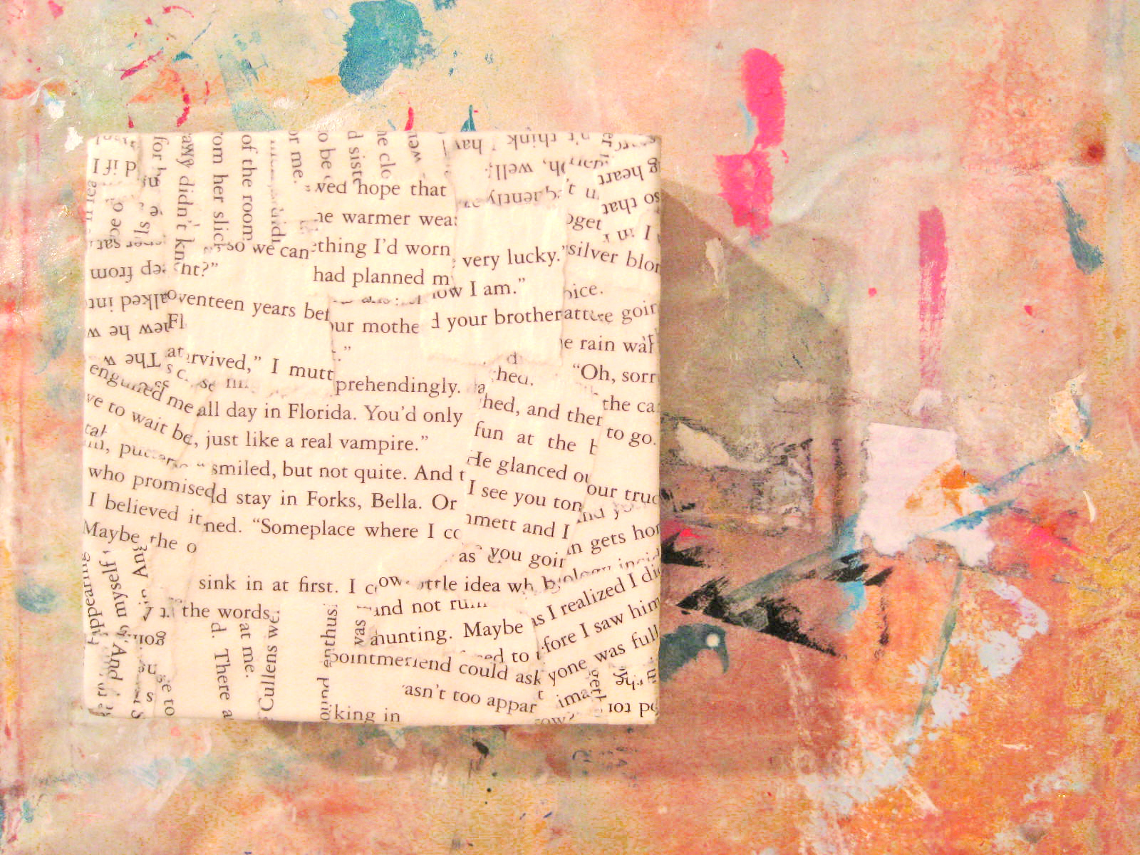 Alma Stoller how to make a cardboard canvas