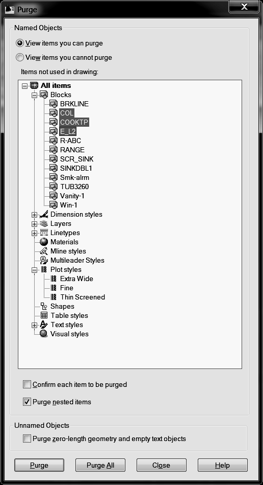 $audit Bad Block Autocad Drawing