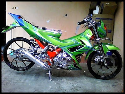 suzuki satria fu modifikasi