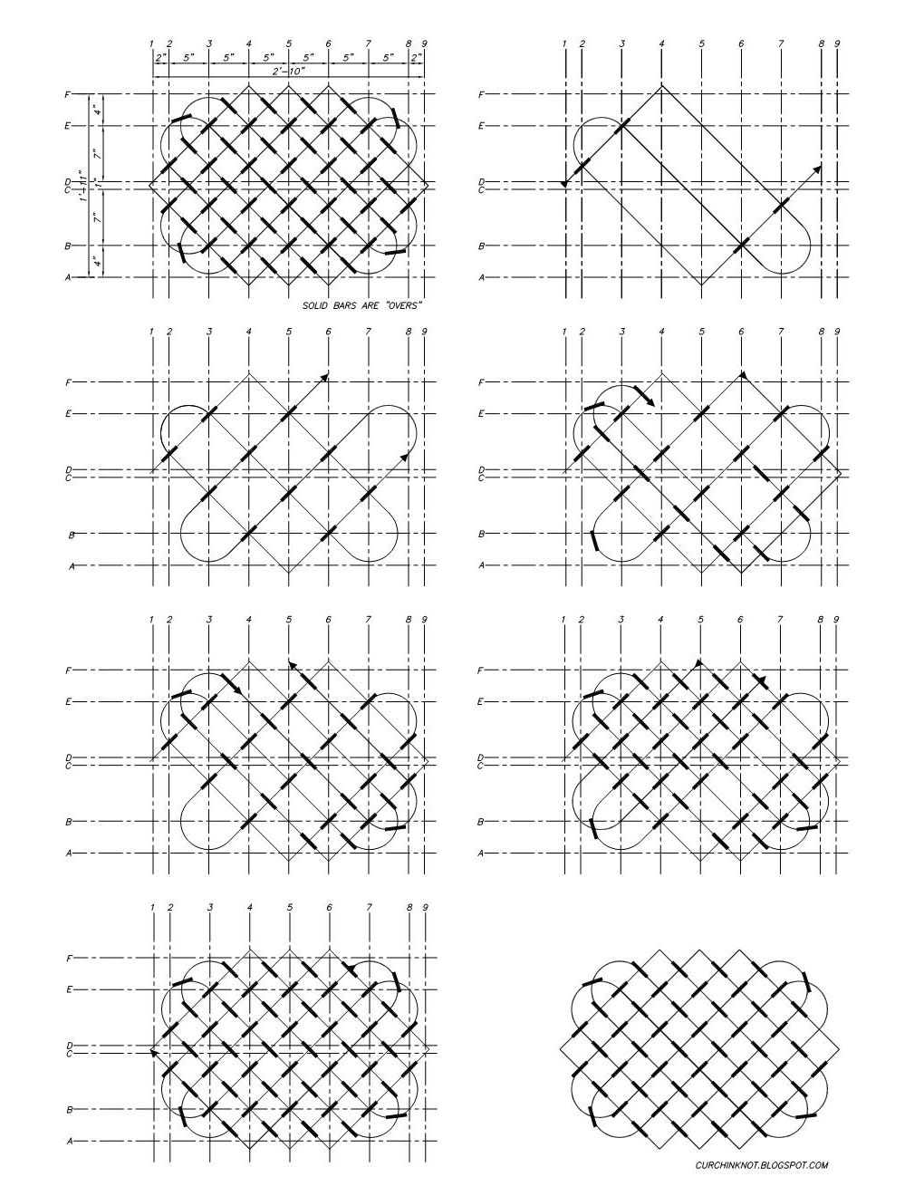 CUrchin Knot Rope Door Mat