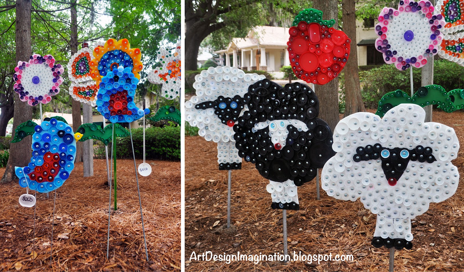 Art Design Imagination The 2012 Earth Day Festival— Our Bottle Cap Art