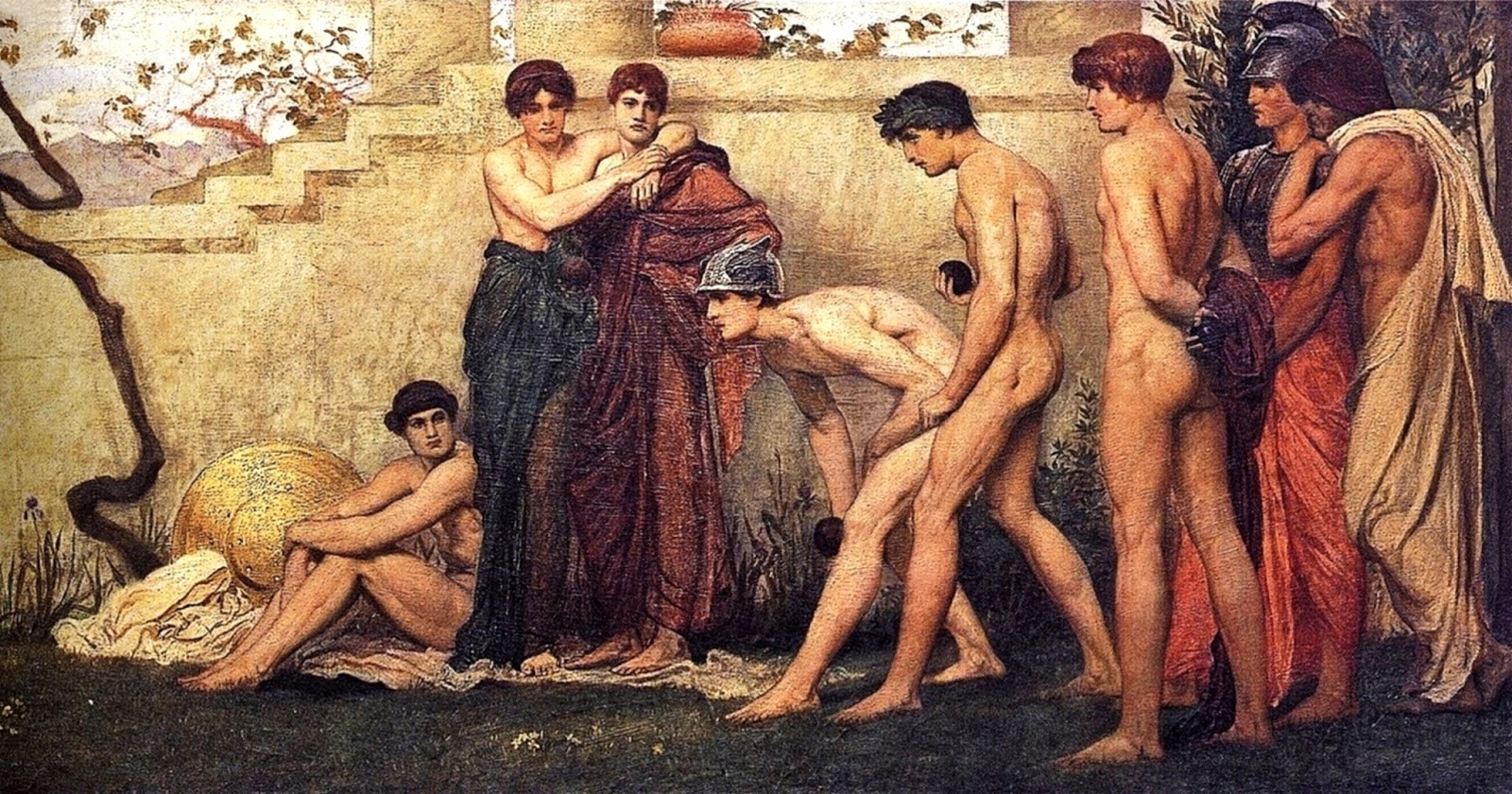 Групповой секс в одном из публичных домов Рима