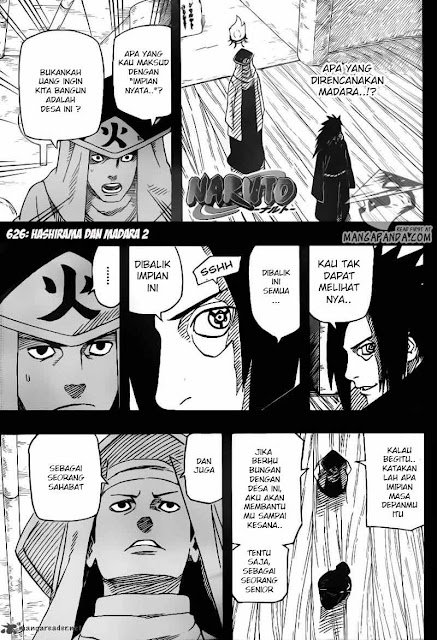 Download Komik Naruto Chapter 626 "Hashirama dan Madara Bagian 2" Bahasa Indonesia