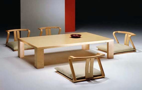 Traditional Japanese Table Design Photo