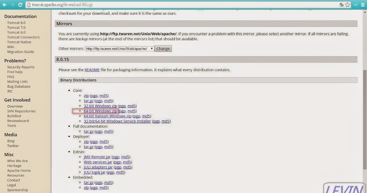 apache tomcat 8 download apache tomcat 8 download
