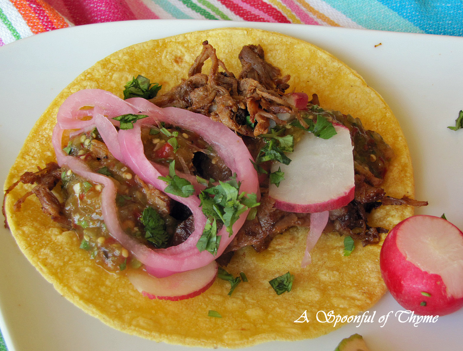 ChileBraised Pork Shoulder Tacos
