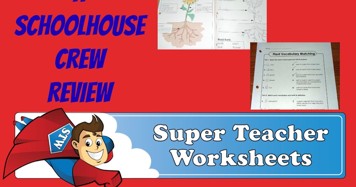 Mountain of Grace Homeschooling: TOS Review for Super Teacher Worksheets