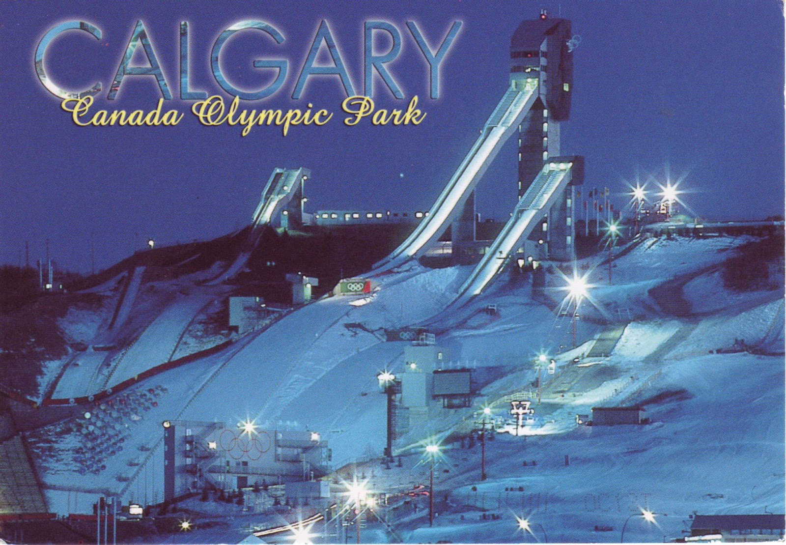 The World in Postcards Sabine's Blog Canada Olympic Park, Calgary