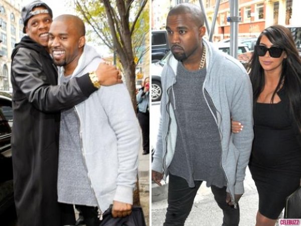 [FOTO] Kanye West con sus panas / Kanye West con Kim Kardashian