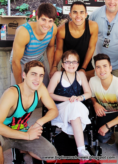 Big Time Rush News Fotos Big Time Rush Meet and Greet
