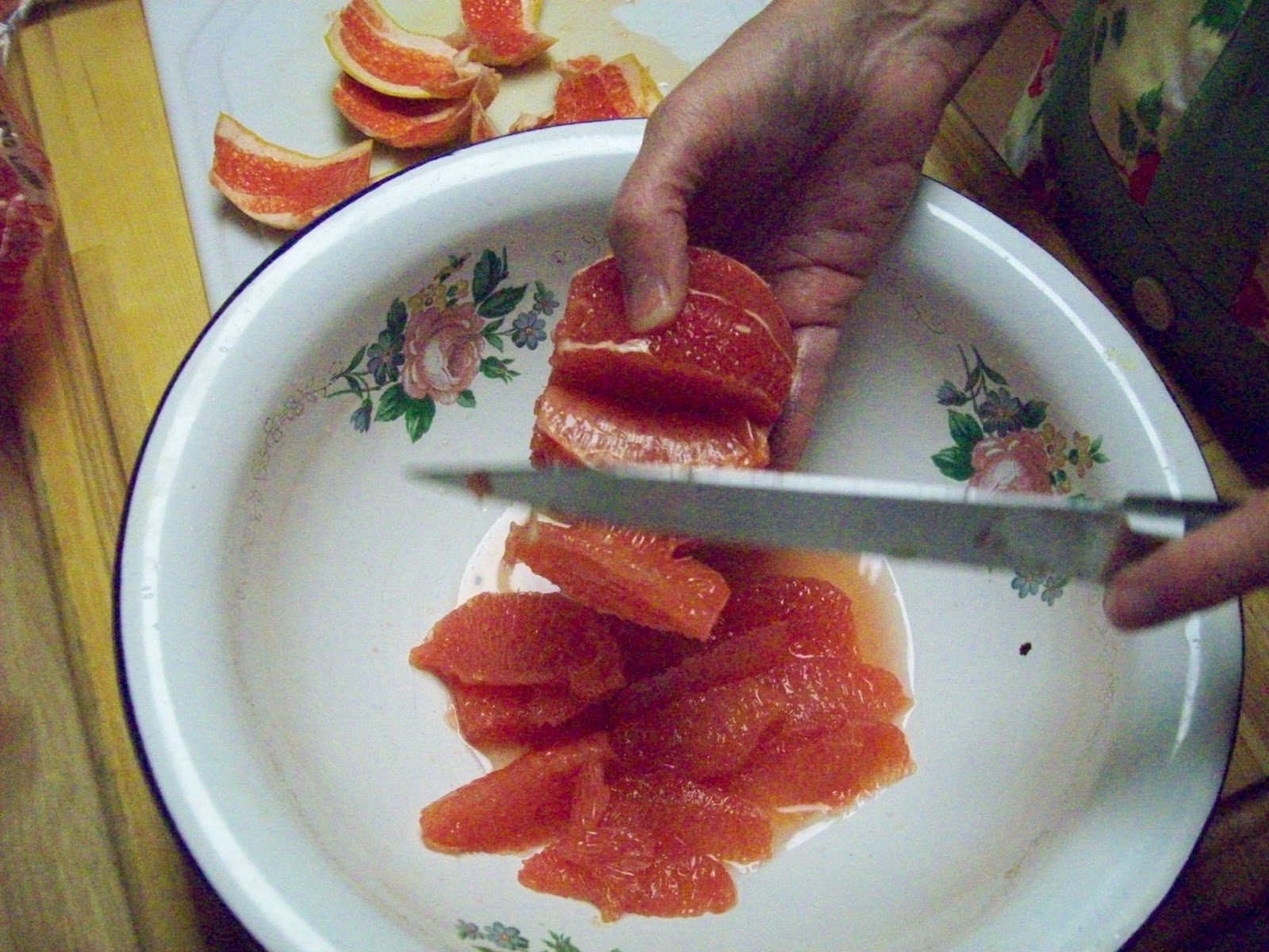 Pecan Corner How To Section a Grapefruit (or an Orange) and Remove the
