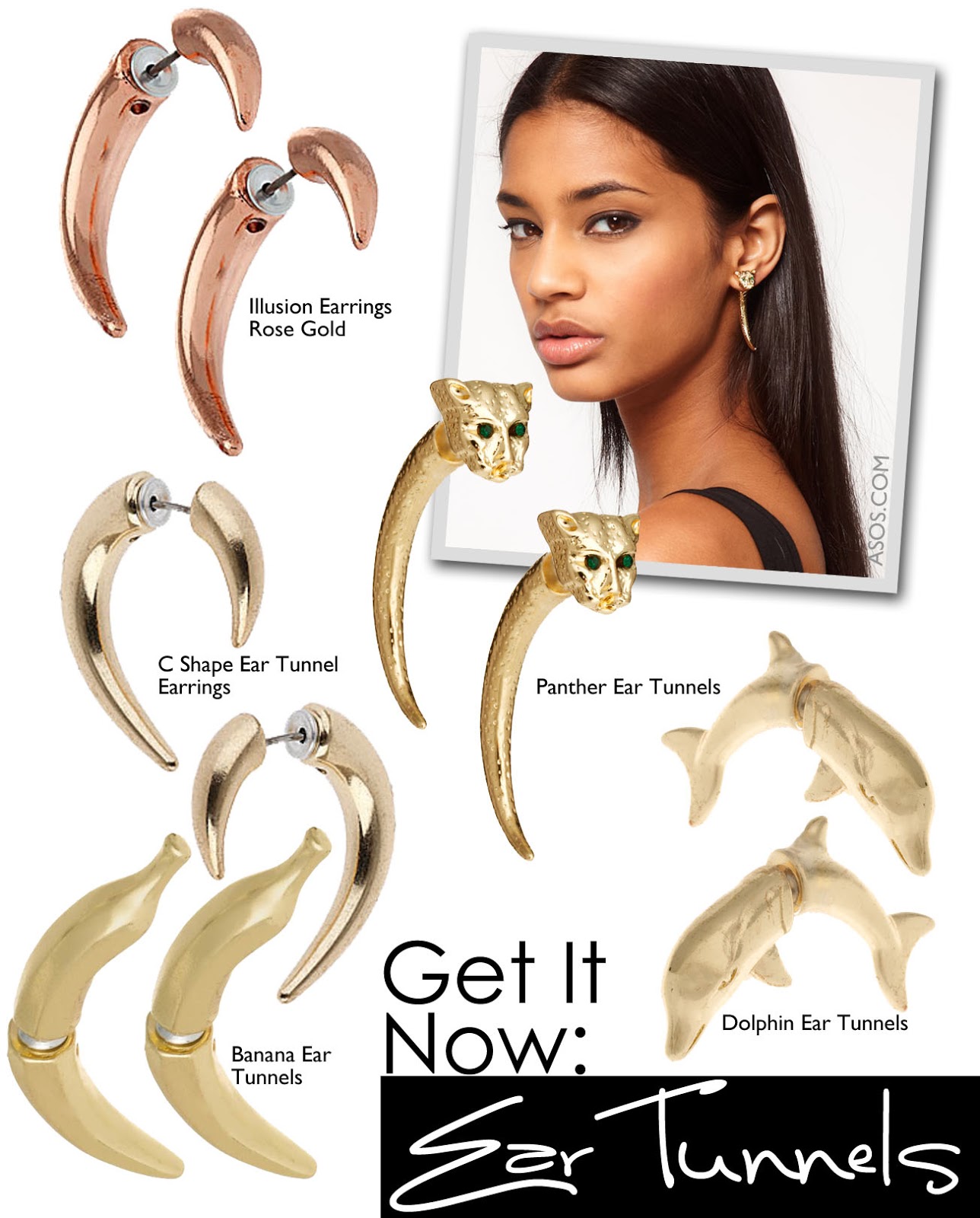 Chic Inspector Get It Now Ear Tunnels
