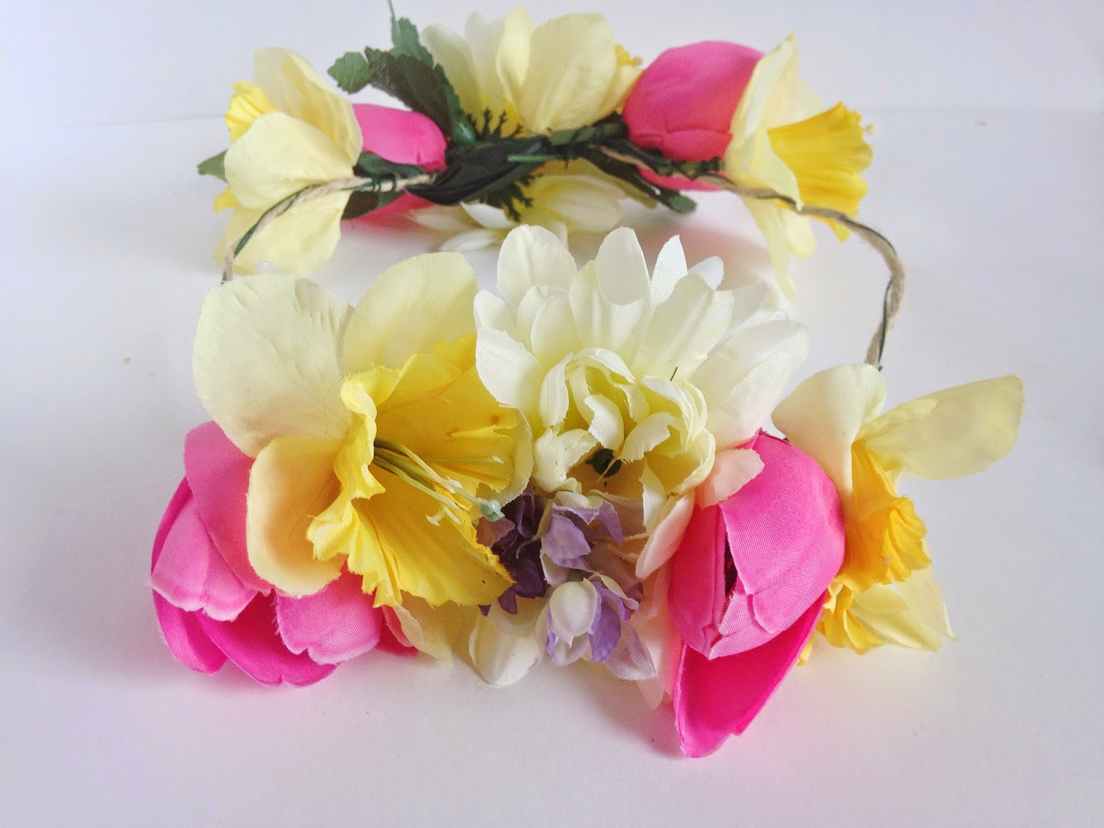 emily faith Howto Make Fake Flower Crowns