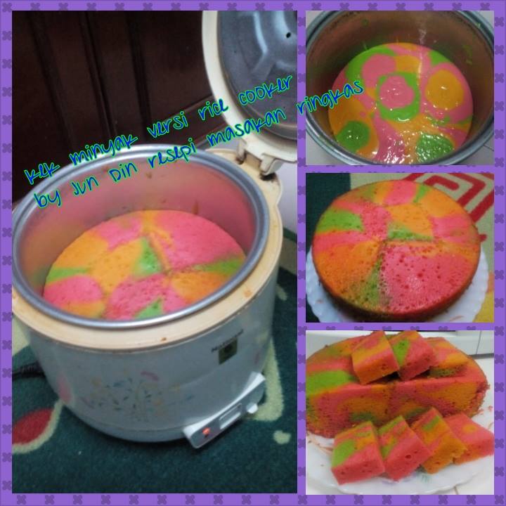 CAHAYA HIDUPKU KEK MINYAK VERSI RICE COOKER