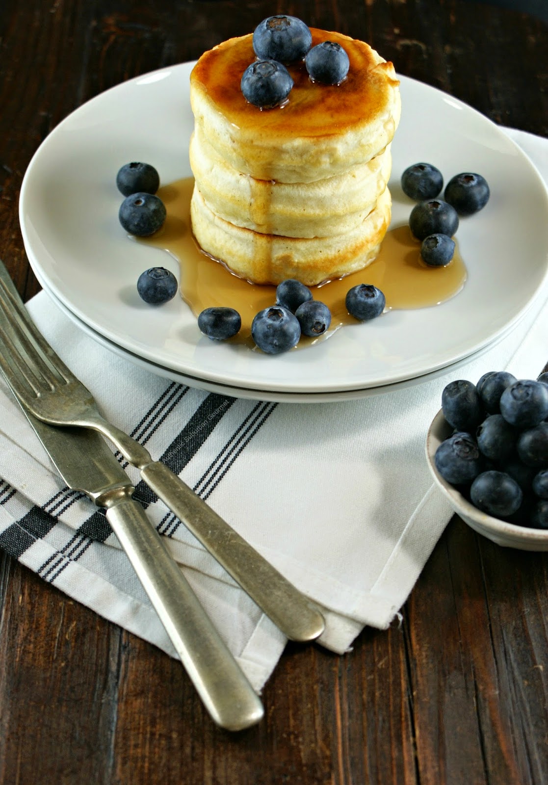 Authentic Suburban Gourmet Japanese Style Pancakes