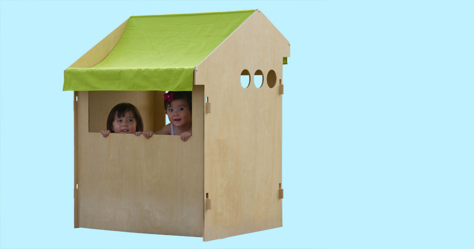 Indoor Plywood Clubhouse
